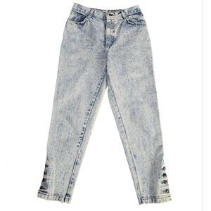 Cap Ferrat Vintage Stylish Acid Wash Denim  Jeans Size 11